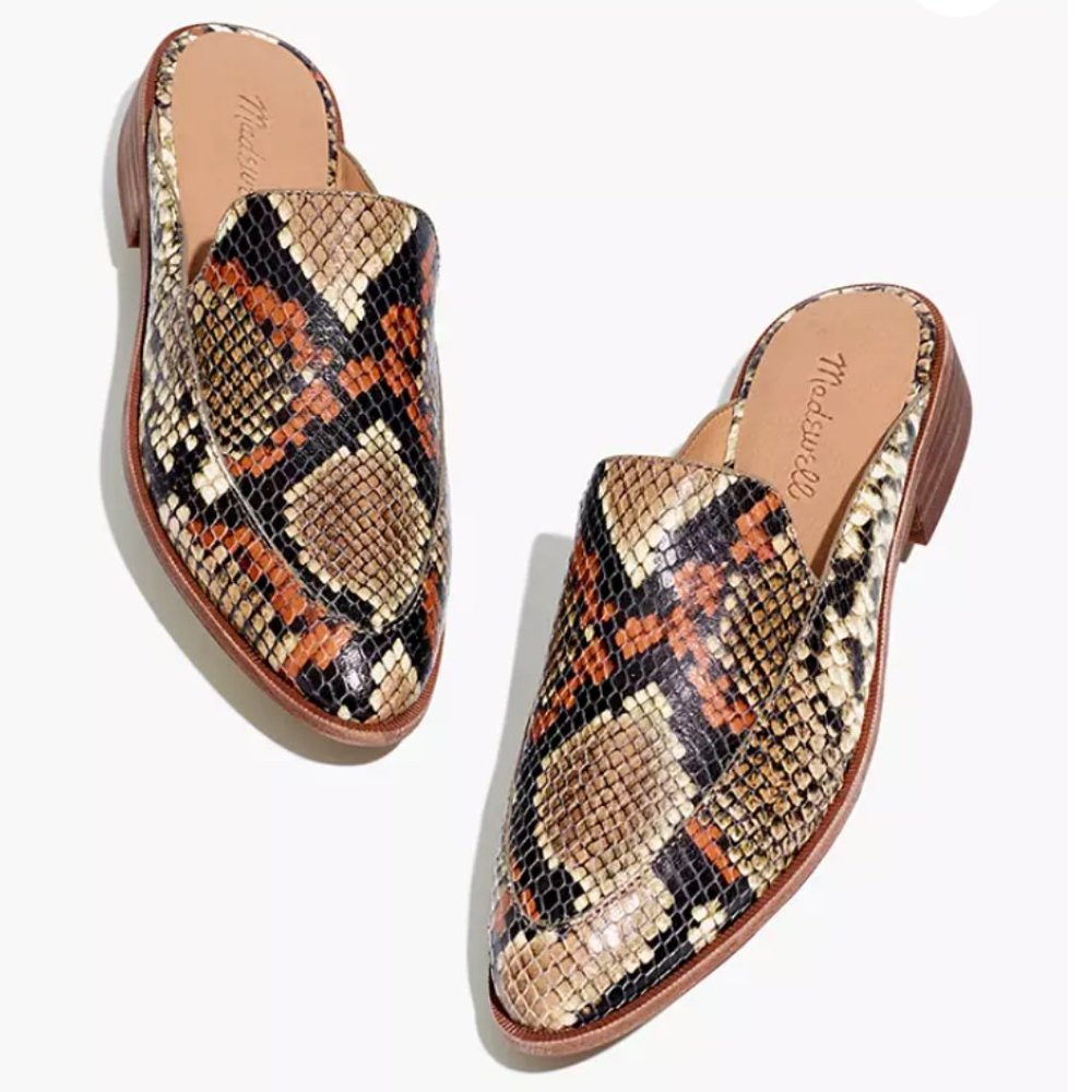 NEW madewell frances loafer mule 6.5